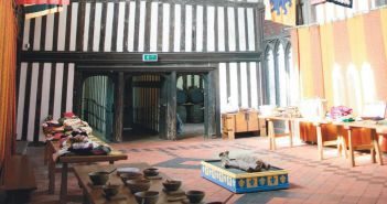 Join Pilgrims on the Mayflower Trail In the Great Hall of Gainsborough Old Hall, the small congregation met that finally made its way to New England.