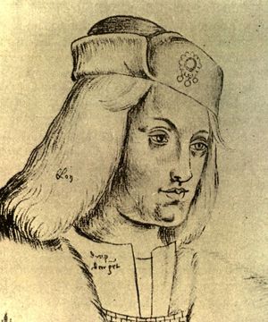 Pretender to the throne, Perkin Warbeck.