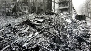 The Luftwaffe dropped 13,000 tons of bombs in ten weeks and morale held