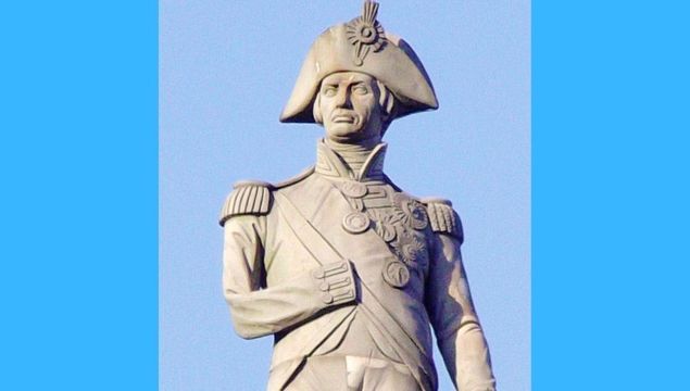 Viscount Horatio Nelson (1758 - 1805).