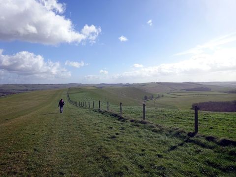 Smeathe\'s Ridge, the Malbourough Downs.