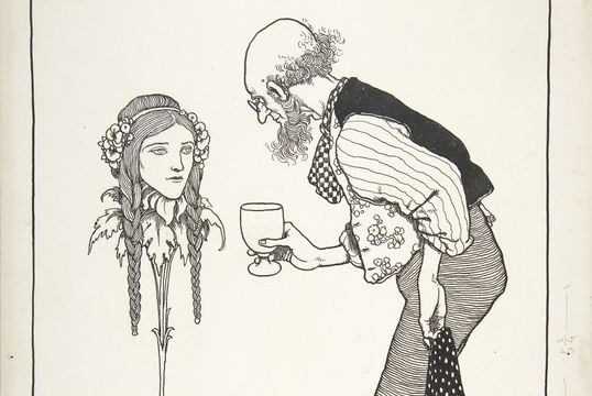 \"Hitherto I Have Performed it Myself\": Six Dead Secrets, Topsy-Turvy Tales, by William Heath Robinson. 