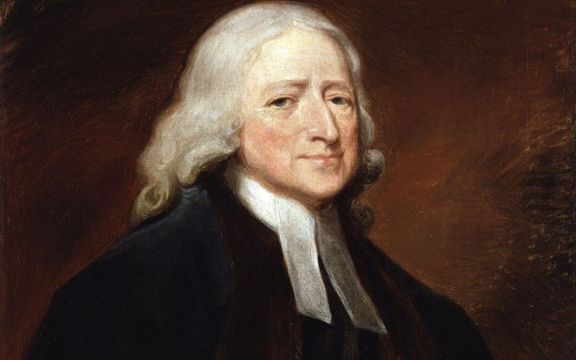 John Wesley, the founding father of the Methodist Church, pulled from fire.