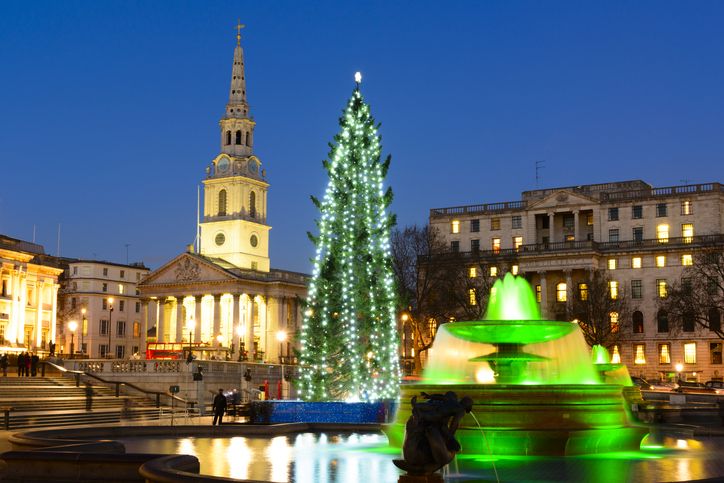 Trafalgar Square’s Christmas Tree | British Heritage