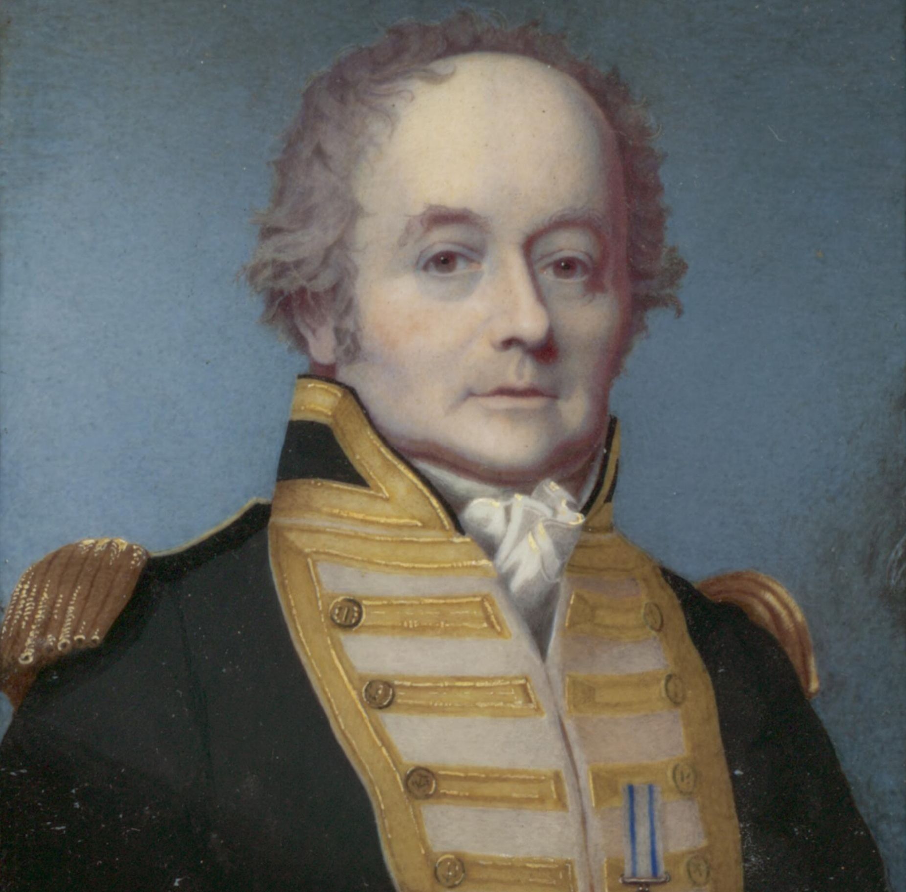 The famed despot behind the mutiny on the Bounty, Lt. William Bligh