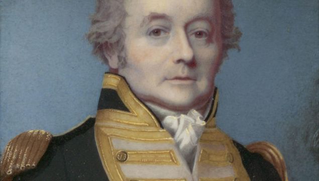 Portrait of Rear Admiral William Bligh.