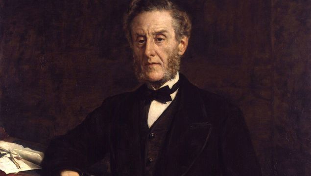 Anthony Ashley-Cooper, 7th Earl of Shaftesbury, a painting by John Collier.