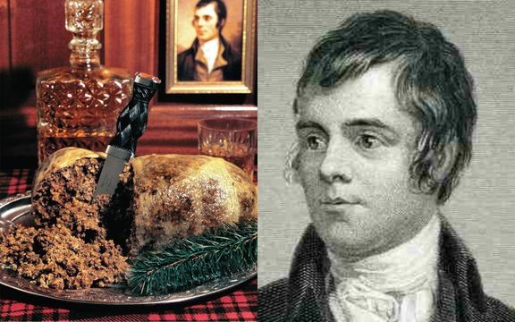 Burns Night in Scotland celebrates of the life and poetry of the poet Robert Burns