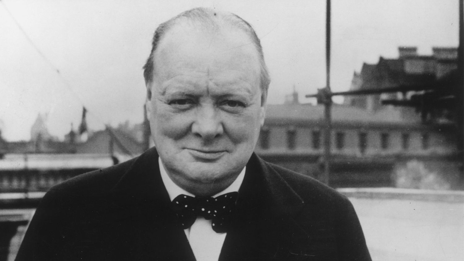 Winston Churchill - inspirational and enigmatic leader.