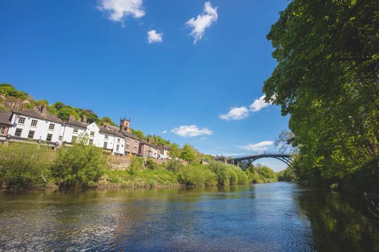Ironbridge Gorge, at Telford.