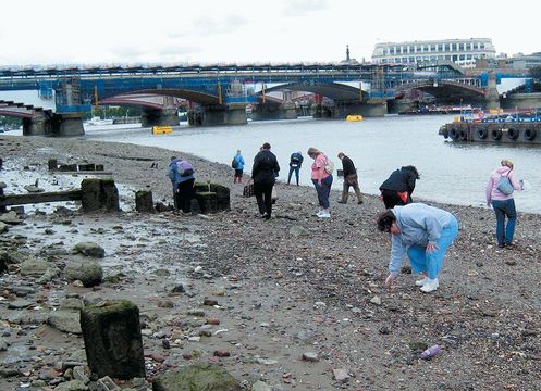 For 200 years, mudlarks scrounged a living in the tidal flats of the River Thames. Today, intertidal archaeology can be a fun London adventure.