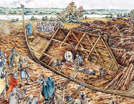 The Saxon ship burial at Sutton Hoo was one of the most important archaeological finds of the 20th century. Today, visit a reconstruction at the site.