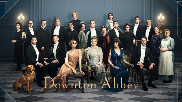 A promo shot for the Downton Abbey movie.
