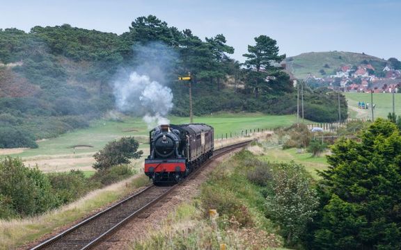Steam train, North Norfolk Railway, Sheringham