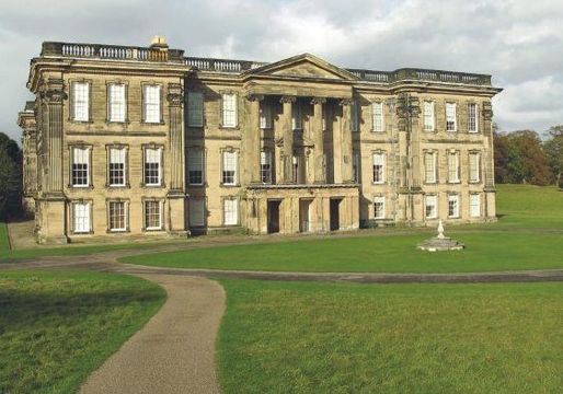 Calke Abbey, the Baroque mansion, in Derby.