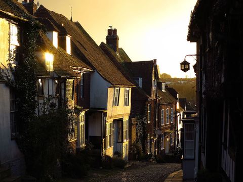 Mermaid St, in Rye.