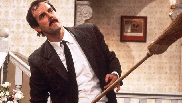 John Cleese as Basil Fawlty