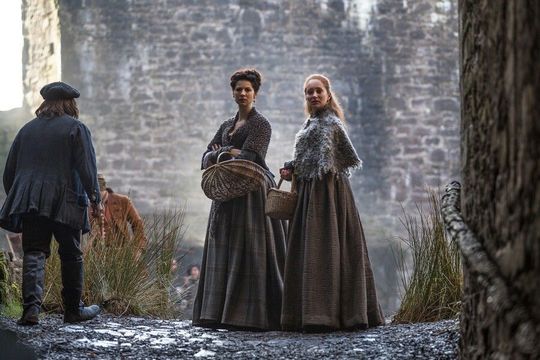 A still from the smash-hit show, Outlander, on Starz.