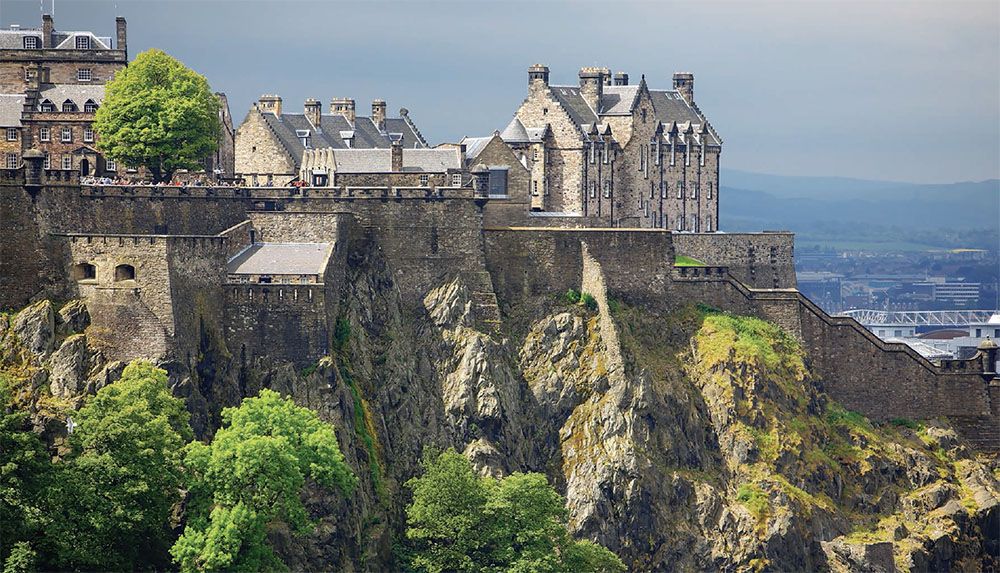 Edinburgh panorama british heritage