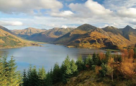 Travel through Scotland by train and really see the countryside.