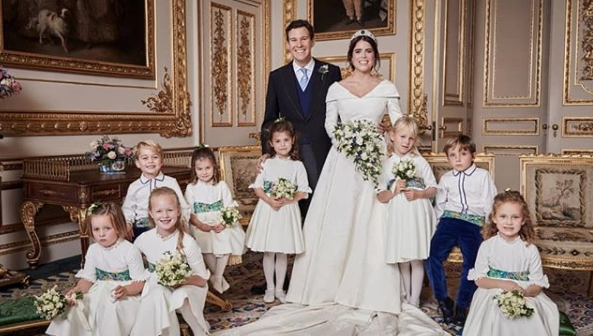 Princess Eugenie married Jack Brooksbank in 2018