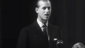 Watch: Prince Philip tell jokes through the years