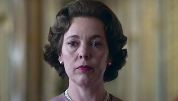 Olivia Colman as Queen Elizabeth II in The Crown season three