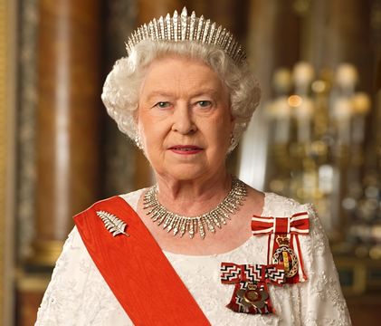 Elizabeth II, Queen of the United Kingdom.