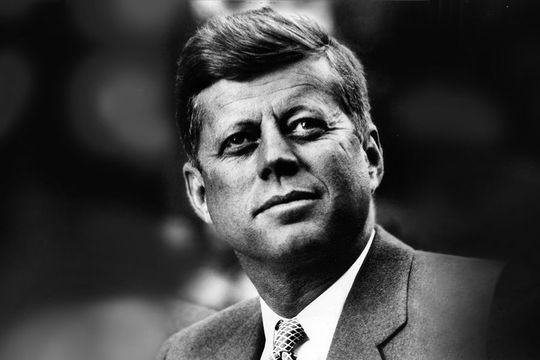 Lover of all things English, the Irish American President John F. Kennedy. 