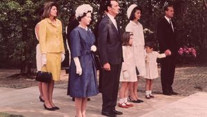 WATCH: Footage of Queen Elizabeth honoring JFK