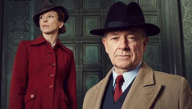 A promo shot for the TV show, Foyle\'s War.