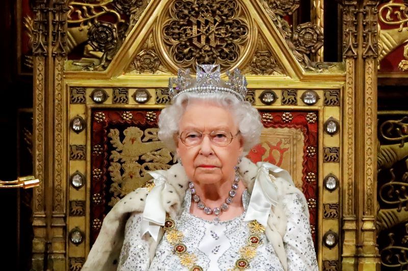 How many years has the queen been on the throne