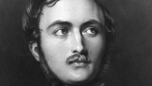 1843: His Royal Highness Prince Albert Francis Charles Augustus Emmanuel of Saxe-Coburg-Gotha (1819 - 1861), Consort to Queen Victoria. Original Publication: From a miniature by Robert Thorburn ARA, engraved by Francis