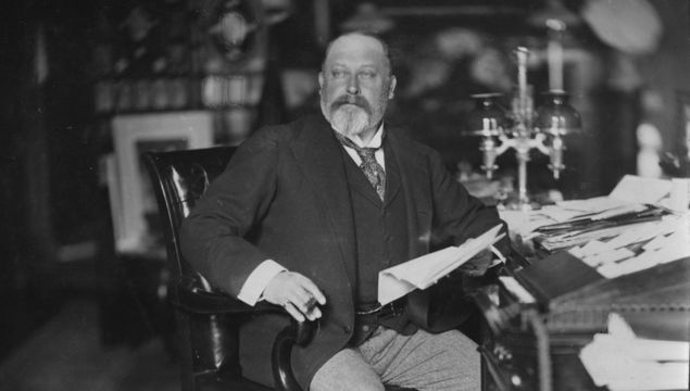 1897: The Prince of Wales (1841 - 1919), at Sandringham in Norfolk. After serving for 60 years as Prince of Wales, he succeeded his mother Queen Victoria as King Edward VII in 1901.