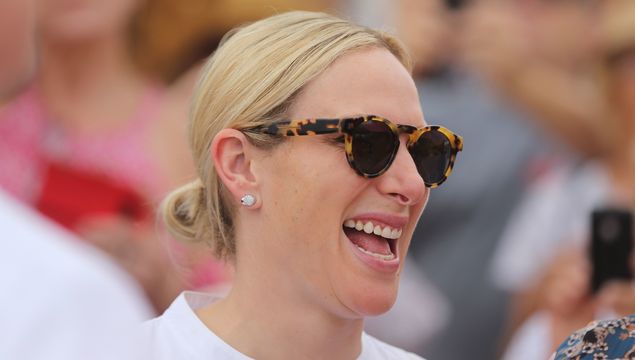 Zara Tindall attends the 2019 Magic Millions official draw at Surfers Paradise Foreshore on January 08, 2019 in Gold Coast, Australia