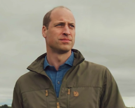 A promo shot of Prince William for the documentary series \"A Planet For Us All\".