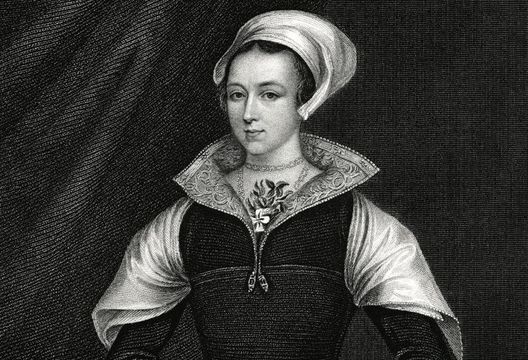A portrait of Lady Jane Grey.