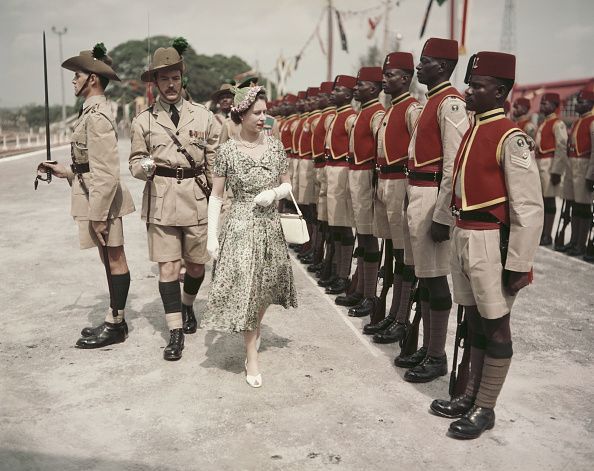 Queen in West Africa, 1961