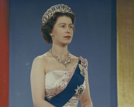 Queen Elizabeth II: A portrait painted during her 1959 tour to Canada.