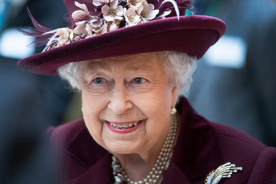 Queen Elizabeth II during a visit to the headquarters of MI5 at Thames House on February 25, 2020 in London, England. MI5 is the United Kingdom\'s domestic counter-intelligence and security agency. (Photo by Victoria Jones - WPA Pool/Getty Images)