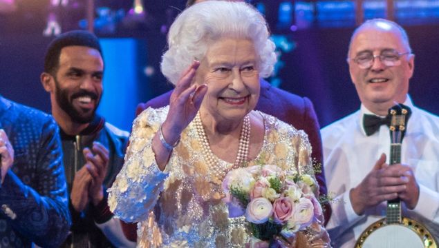 Queen Elizabeth II celebrating her birthday in 2018.