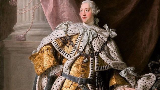 A portrait of King George II on his coronation day, by Allan Ramsay.