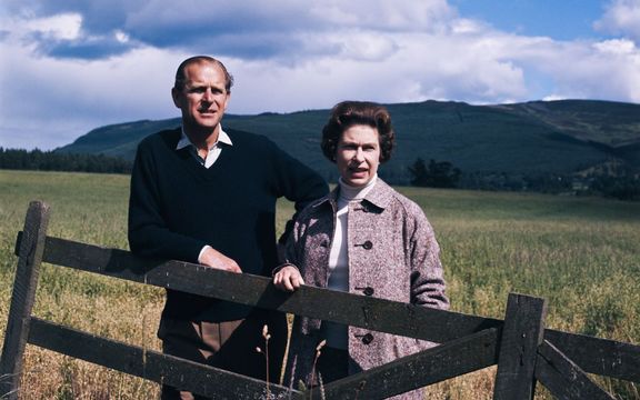 Prince Philip, Duke of Edinburgh, and Queen Elizabeth II.