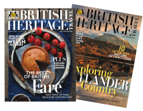Subscribe now to British Heritage Travel magazine. 