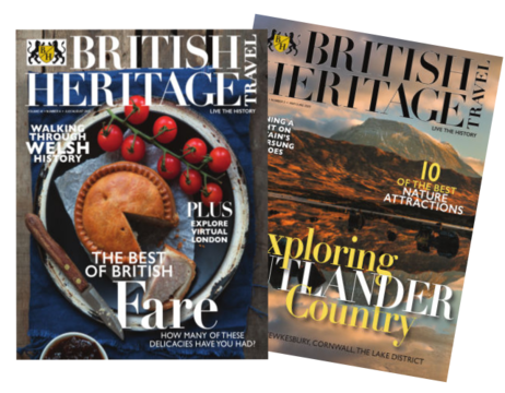 Subscribe now to British Heritage Travel magazine.