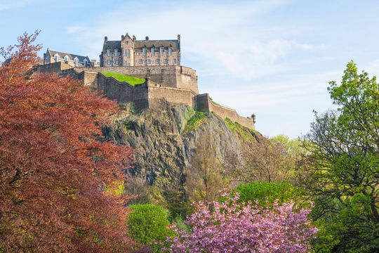 Edinburgh Castle, Scotland.