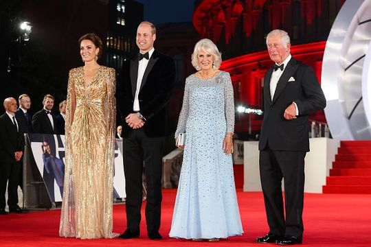 The Royal Family at the James Bond premiere 