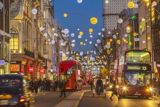 London at Christmas 