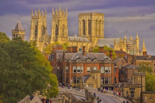 The beautiful historic city of York.