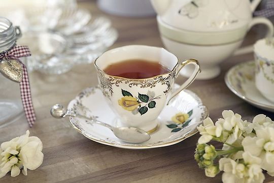Nothing like a good cuppa of British loose-leaf tea!